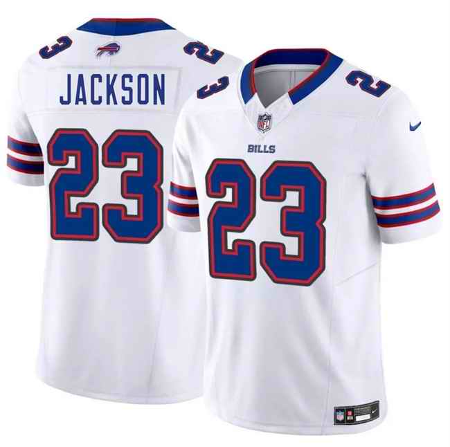 Men's Buffalo Bills #23 Dane Jackson White 2025 F.U.S.E. Vapor Untouchable Limited Stitched Football Jersey